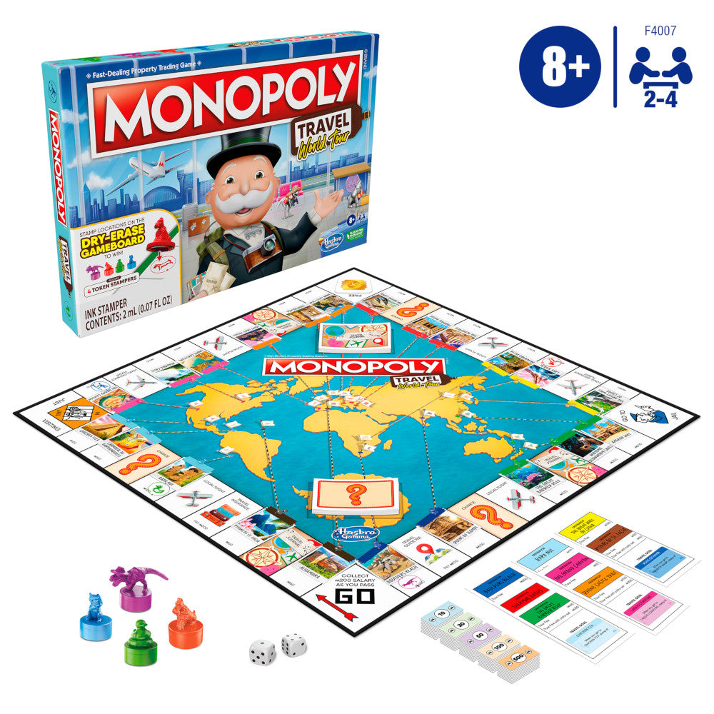 MONOPOLY WORLD TOUR - Toyworld Frankston