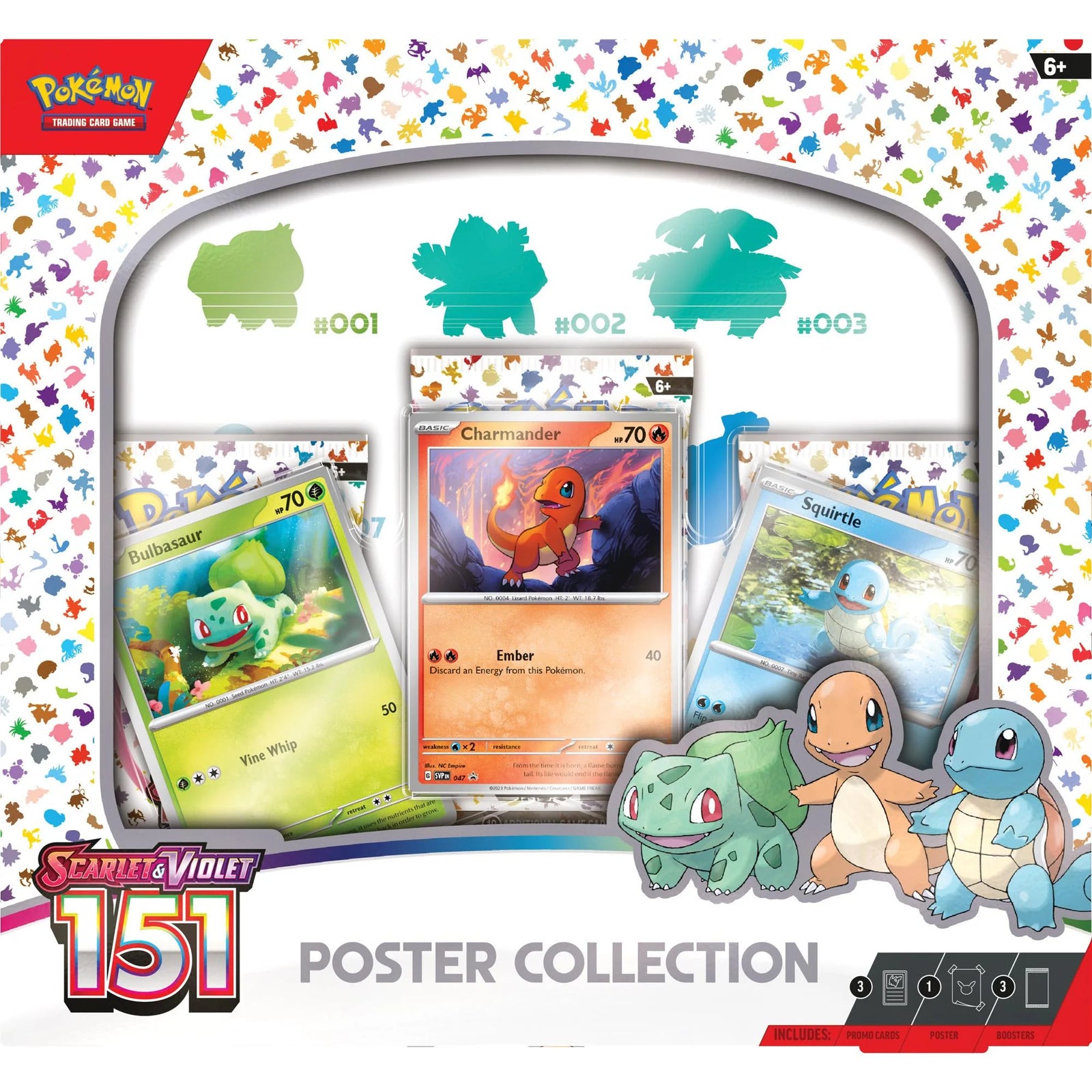 POKEMON TCG SCARLET & VIOLET - 151 POSTER COLLECTION - Toyworld Frankston