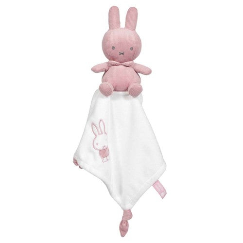 MIFFY PINK RIB - CUDDLE BLANKET - Toyworld Frankston
