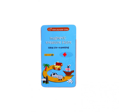 THE PURPLE COW TRAVEL TIN GAME - MAGNETIC  TREASURE HUNT - Toyworld Frankston