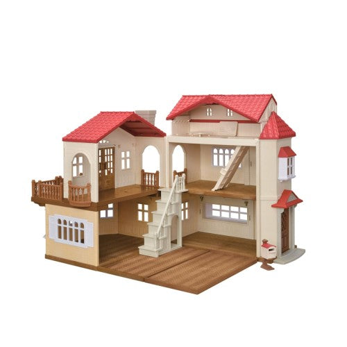 SYLVANIAN FAMILIES - RED ROOF COUNTRY HOME - SECRET ATTIC PALYROOM - Toyworld Frankston
