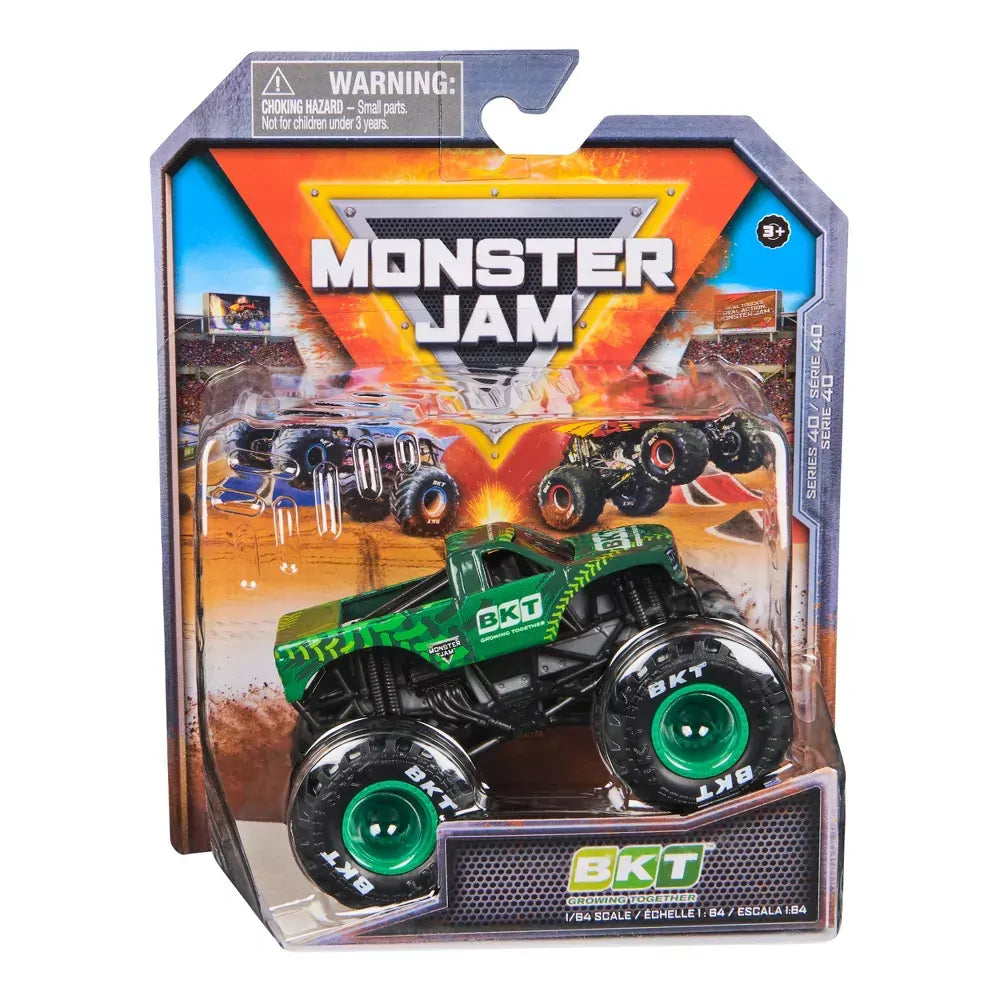 MONSTER JAM 1:64 DIE CAST SINGLE PACK - BKT