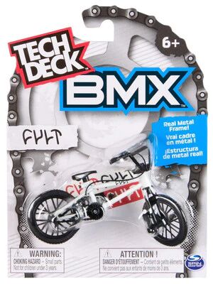 TECH DECK BMX CULT WHITE BIKE