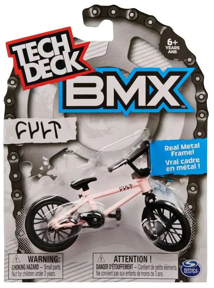 TECH DECK BMX CULT PINK BIKE - Toyworld Frankston