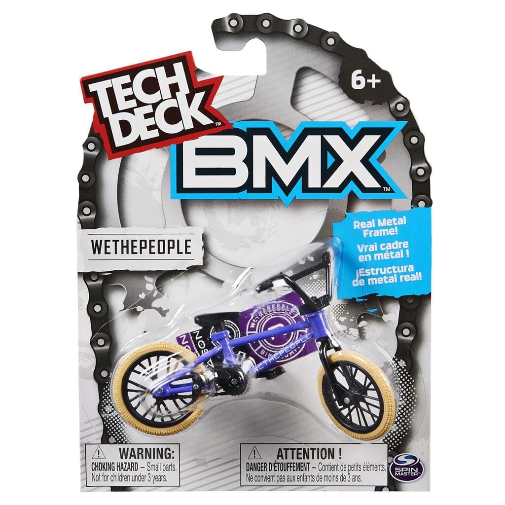 TECH DECK BMX WETHEPEOPLE PURPLE BIKE - Toyworld Frankston