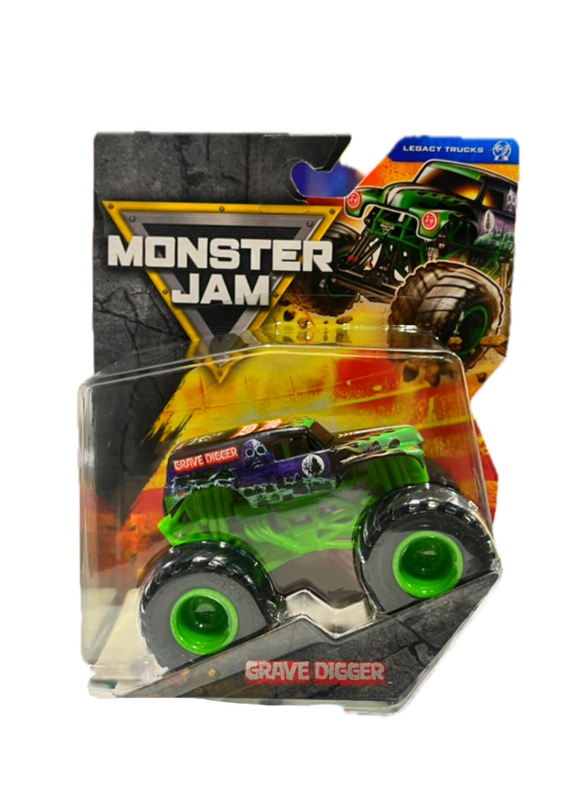 MONSTER JAM 1:64 DIECAST LEGACY TRUCKS - GRAVE DIGGER