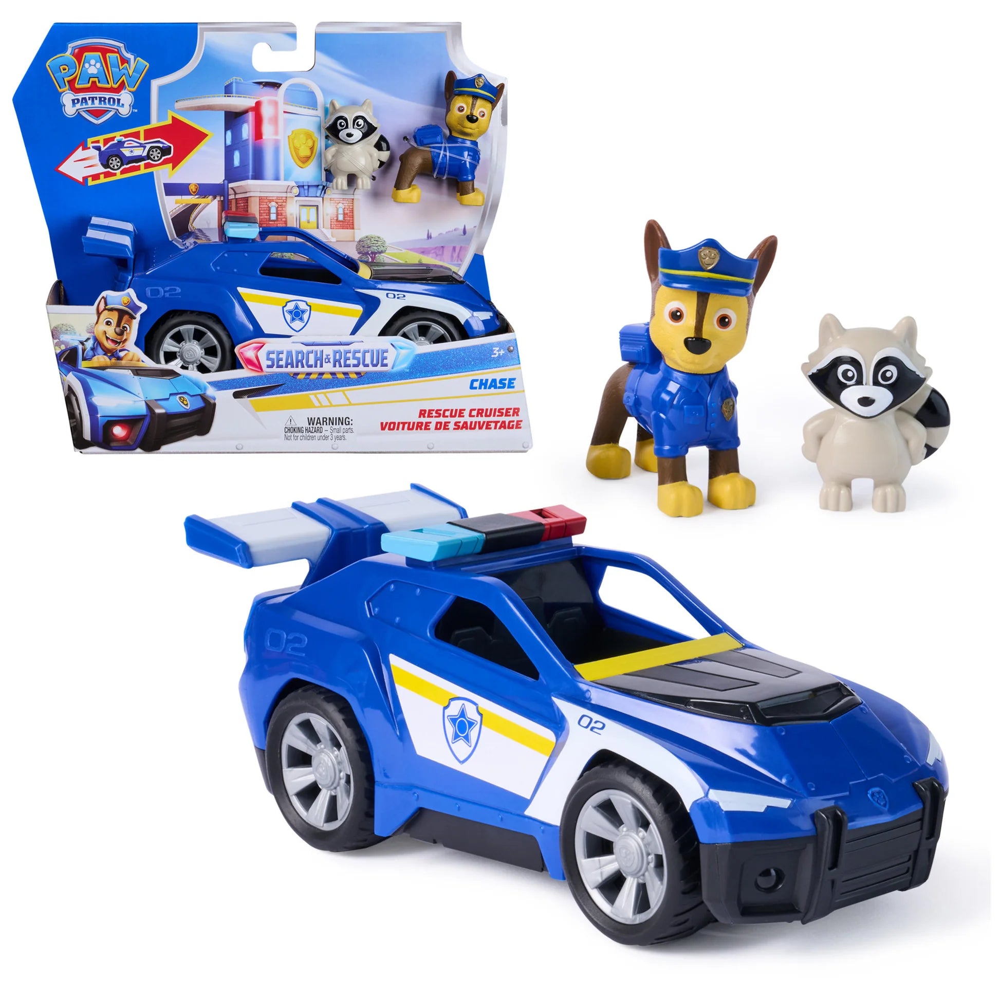 PAW PATROL SEARCH AND RESCUE - RESCUE CRUISER CHASE - Toyworld Frankston