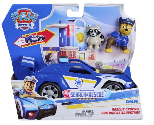 PAW PATROL SEARCH AND RESCUE - RESCUE CRUISER CHASE - Toyworld Frankston