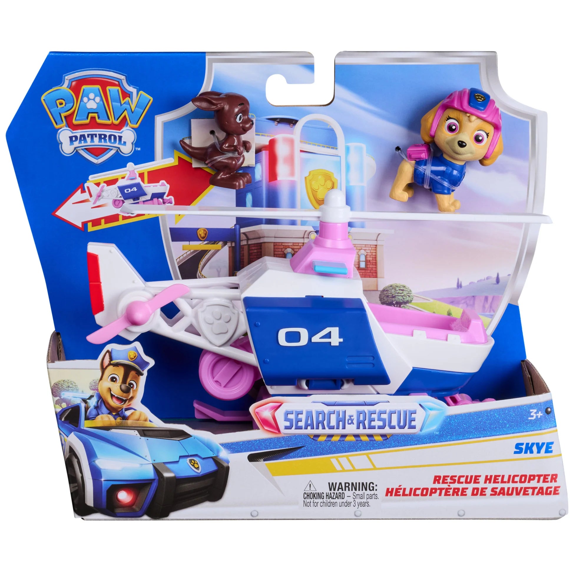 PAW PATROL SEARCH AND RESCUE - RESCUE HELICOPTER SKYE - Toyworld Frankston