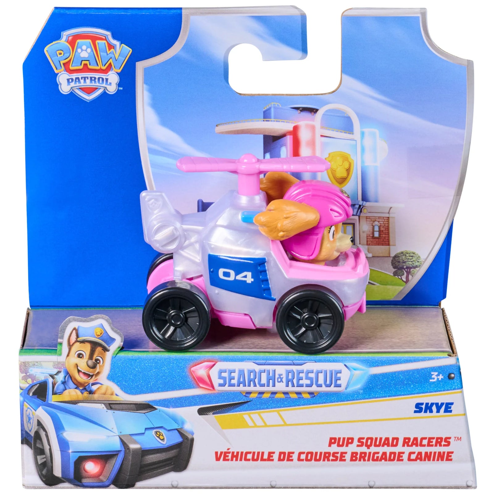 PAW PATROL SEARCH AND RESCUE PUP SQUAD RACER - SKYE - Toyworld Frankston