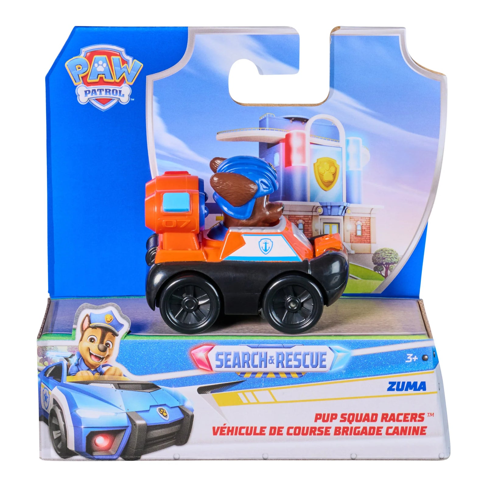 PAW PATROL SEARCH AND RESCUE PUP SQUAD RACER - ZUMA - Toyworld Frankston