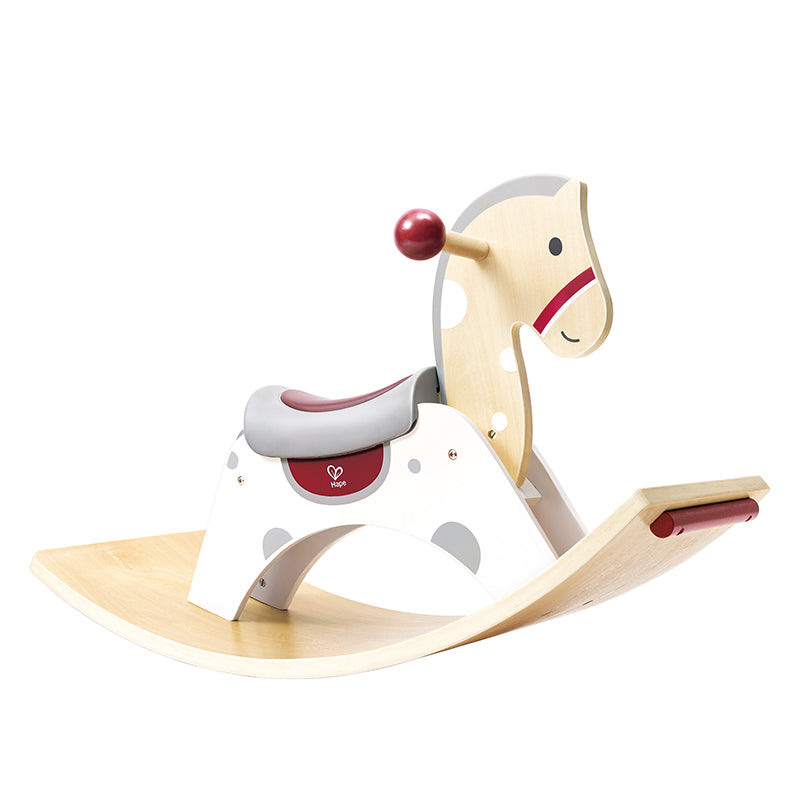 HAPE - 2 IN 1 WOODEN ROCKING HORSE - Toyworld Frankston