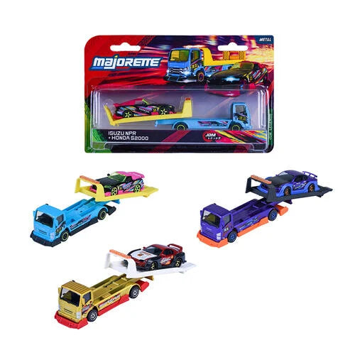 MAJORETTE JDM LEGENDS TUNING TRANSPORTER ASST