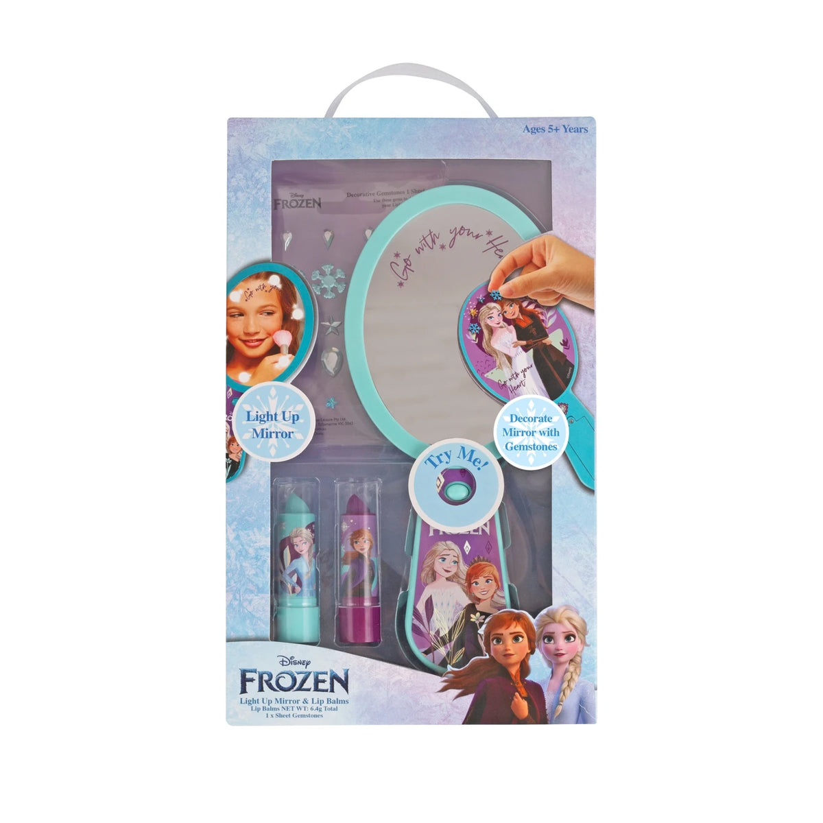 FROZEN LIGHT UP MIRROR AND LIPS BALMS - Toyworld Frankston