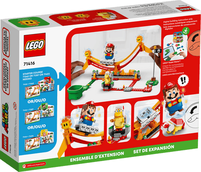 LEGO 71416 SUPER MARIO LAVA WAVE RIDE EXPANSION SET - Toyworld Frankston