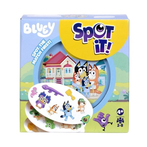 SPOT IT BLUEY MATCHING GAME