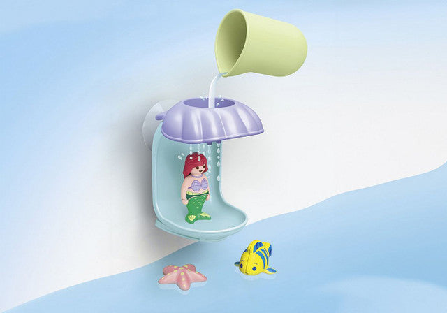 PLAYMOBIL JR. AQUA 71460 DISNEY ARIEL'S SHELL SHOWER - Toyworld Frankston