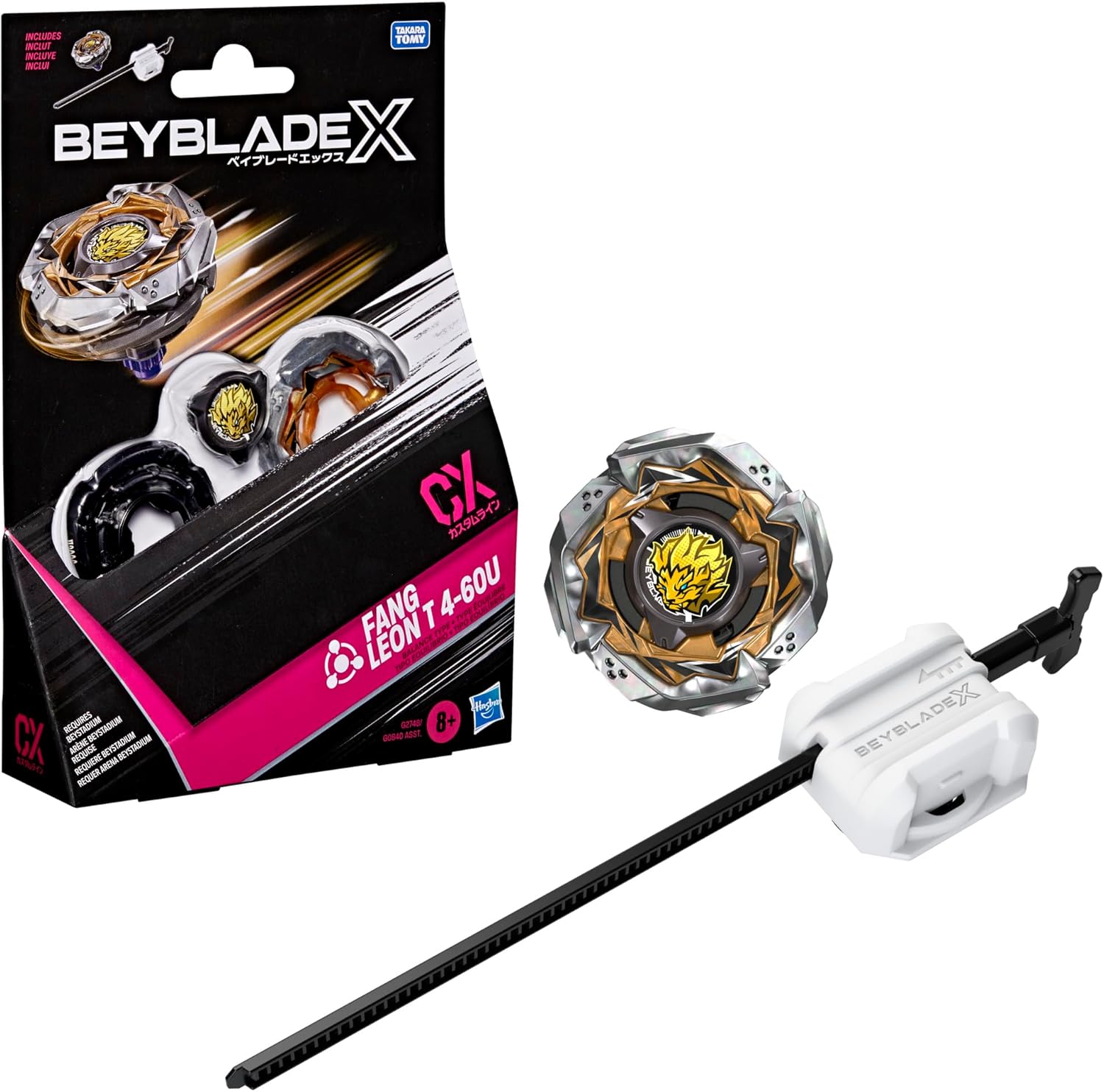 BEYBLADE X STARTER -  FANG LEON T 4-60U - Toyworld Frankston