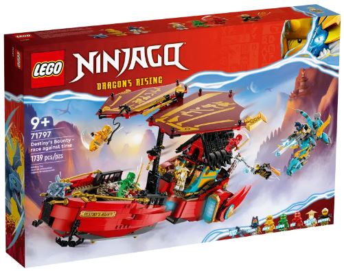 LEGO 71797 NINJAGO DESTINY'S BOUNTY - RACE AGAINST TIME - Toyworld Frankston