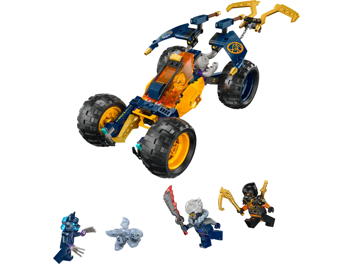 LEGO 71811 NINJAGO - ARIN'S NINJA OFF-ROAD BUGGY CAR - Toyworld Frankston