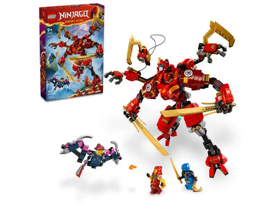 LEGO 71812 NINJAGO - KAI'S NINKA CLIMBER MECH - Toyworld Frankston
