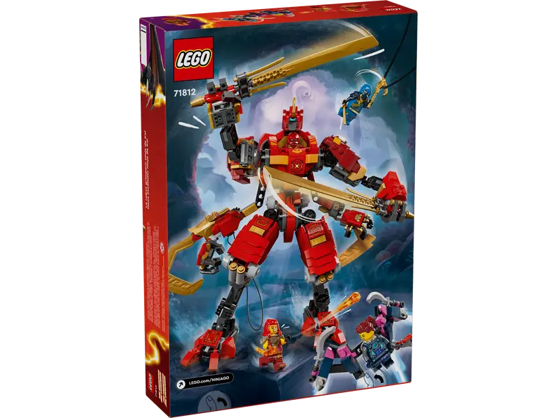 LEGO 71812 NINJAGO - KAI'S NINKA CLIMBER MECH - Toyworld Frankston
