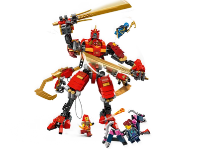 LEGO 71812 NINJAGO - KAI'S NINKA CLIMBER MECH - Toyworld Frankston