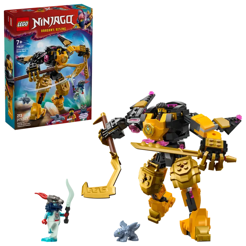 LEGO 71839 NINJAGO - ARIN'S SPINJITZU BATTLE MECH - Toyworld Frankston