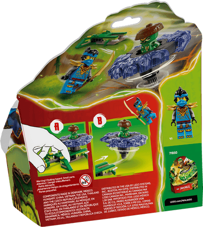 LEGO 71849 NINJAGO - NYA VS MUTATION MONSTER SPINNER - Toyworld Frankston