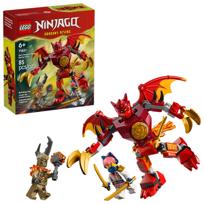 LEGO 71851 NINJAGO - KAI'S DRAGON MECH BATTLE PACK - Toyworld Frankston