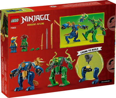 LEGO 71853 NINJAGO - JAYS DRAGON MECH FIGHT - Toyworld Frankston