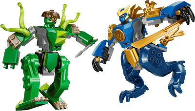 LEGO 71853 NINJAGO - JAYS DRAGON MECH FIGHT - Toyworld Frankston