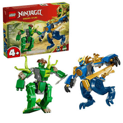 LEGO 71853 NINJAGO - JAYS DRAGON MECH FIGHT - Toyworld Frankston