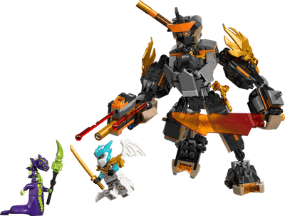 LEGO 71854 NINJAGO - COLE'S MISSION MECH AND DRAGON ZANE - Toyworld Frankston