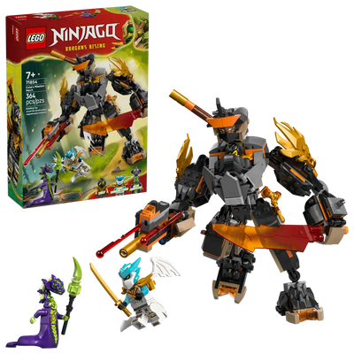 LEGO 71854 NINJAGO - COLE'S MISSION MECH AND DRAGON ZANE - Toyworld Frankston