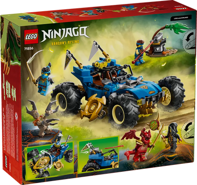 LEGO 71856 NINJAGO - JAY'S TRANSFORMING CAR - Toyworld Frankston