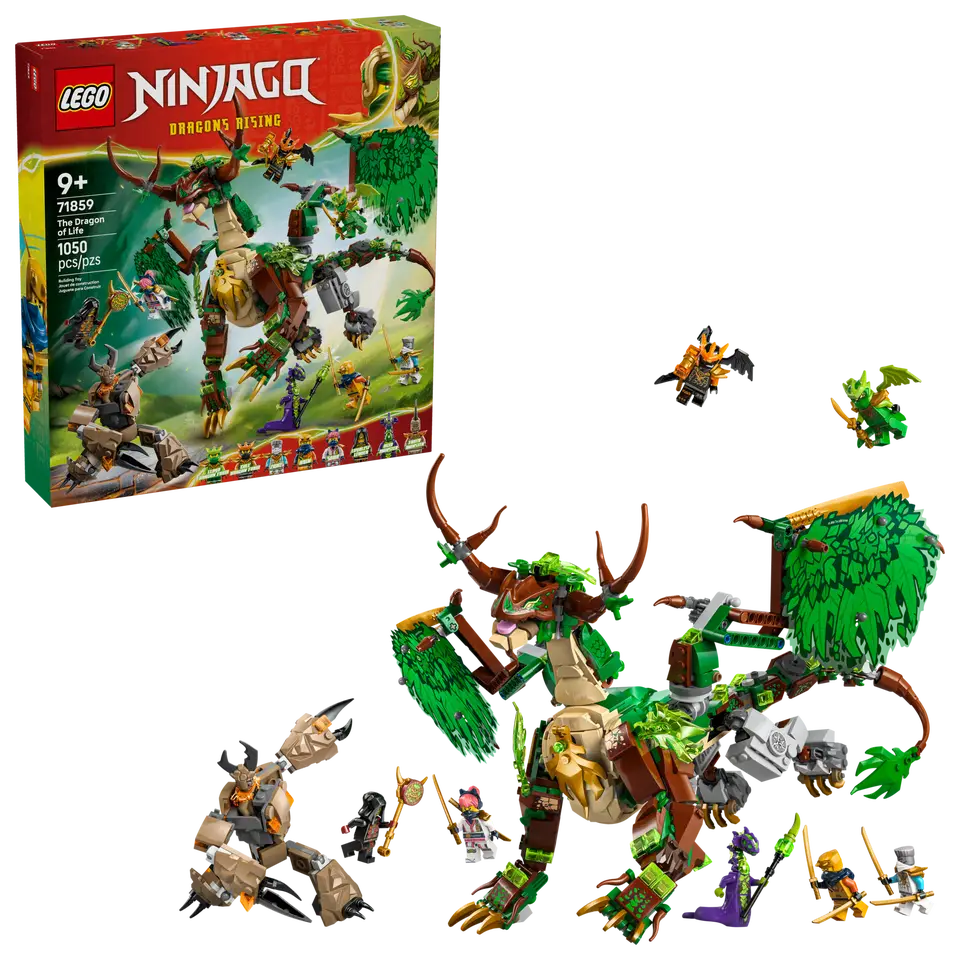 LEGO 71859 NINJAGO - THE DRAGON OF LIFE - Toyworld Frankston