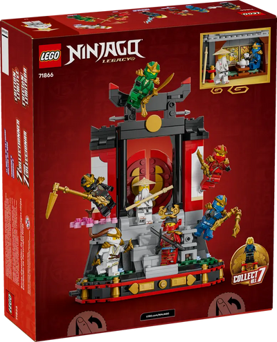 LEGO 71866 NINJAGO - NINJA CHARACTER DISPLAY 15 ANNIVERSARY - Toyworld Frankston