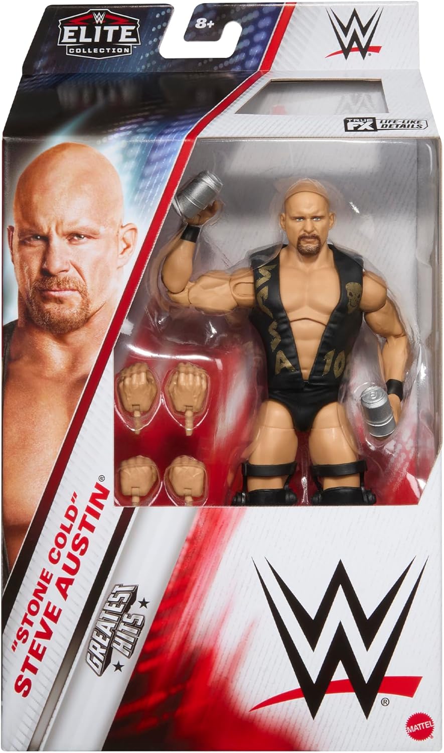 WWE ELITE FIGURE GREATEST HITS - STONE COLD STEVE AUSTIN - Toyworld Frankston