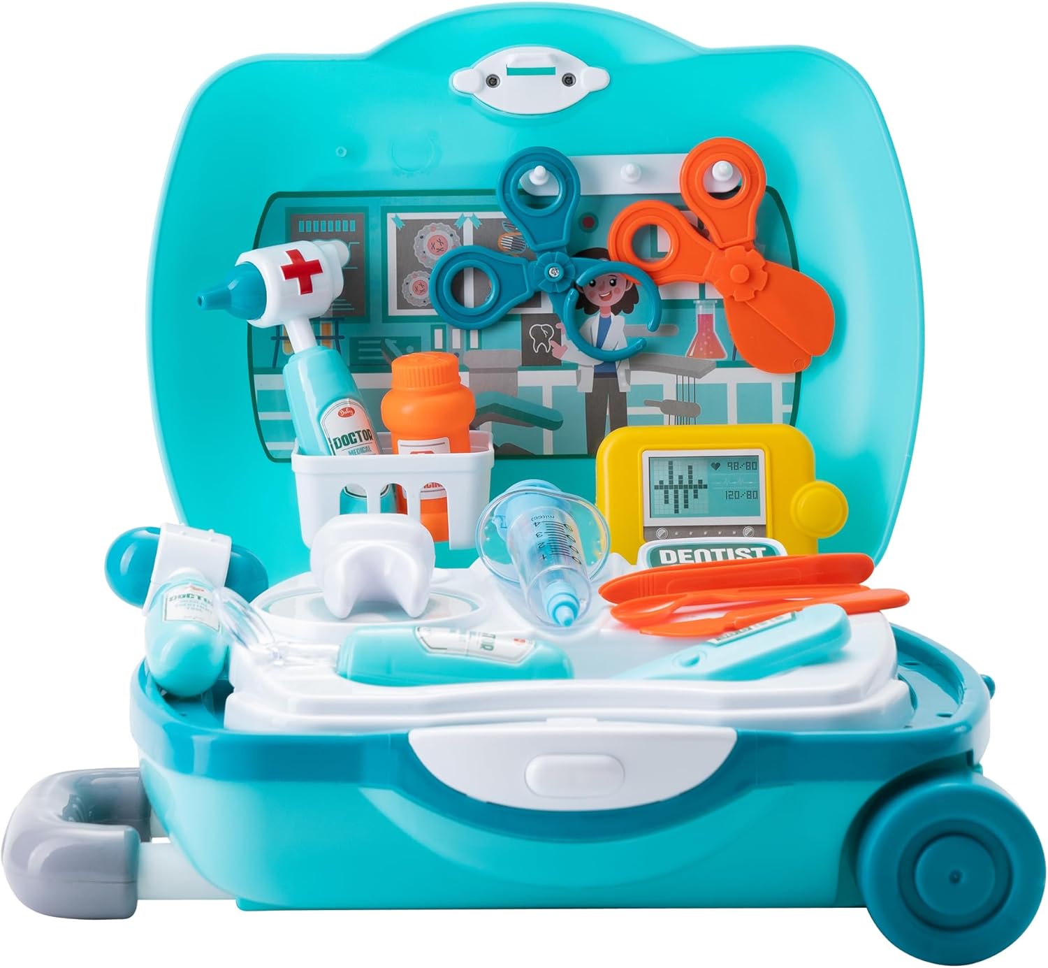 LITTLE DENTIST WHEELIE SUITCASE - Toyworld Frankston