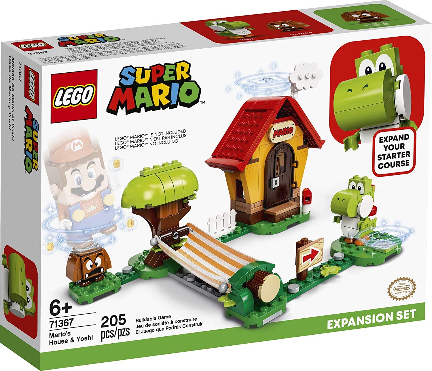 LEGO 71367 MARIOS HOUSE & YOSHI EXPANSION SET