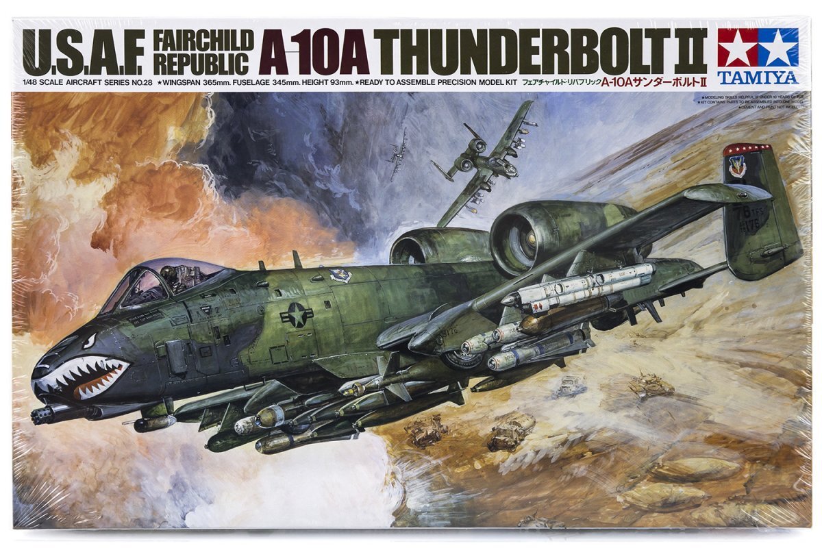 TAMIYA 1:48 A-10A THUNDERBOLT II - Toyworld Frankston