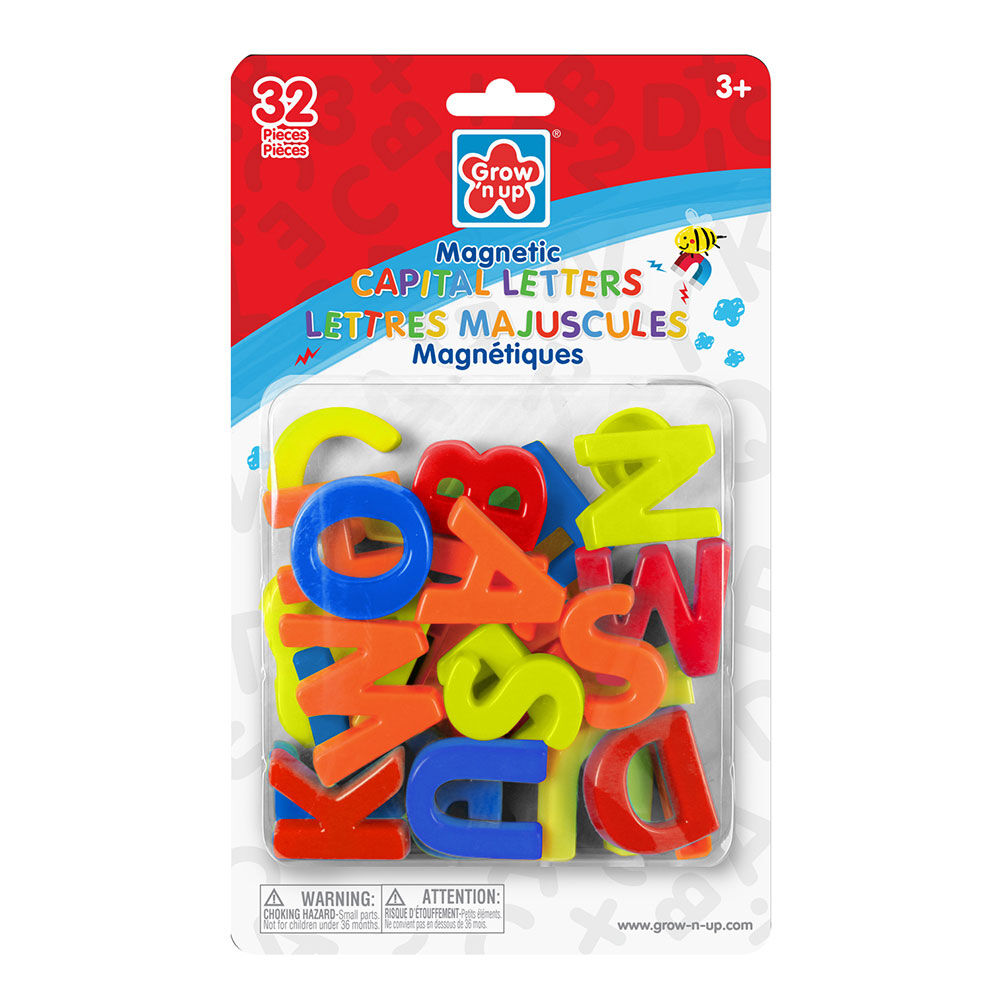 MAGNETIC CAPITAL LETTERS 32 PIECES - Toyworld Frankston