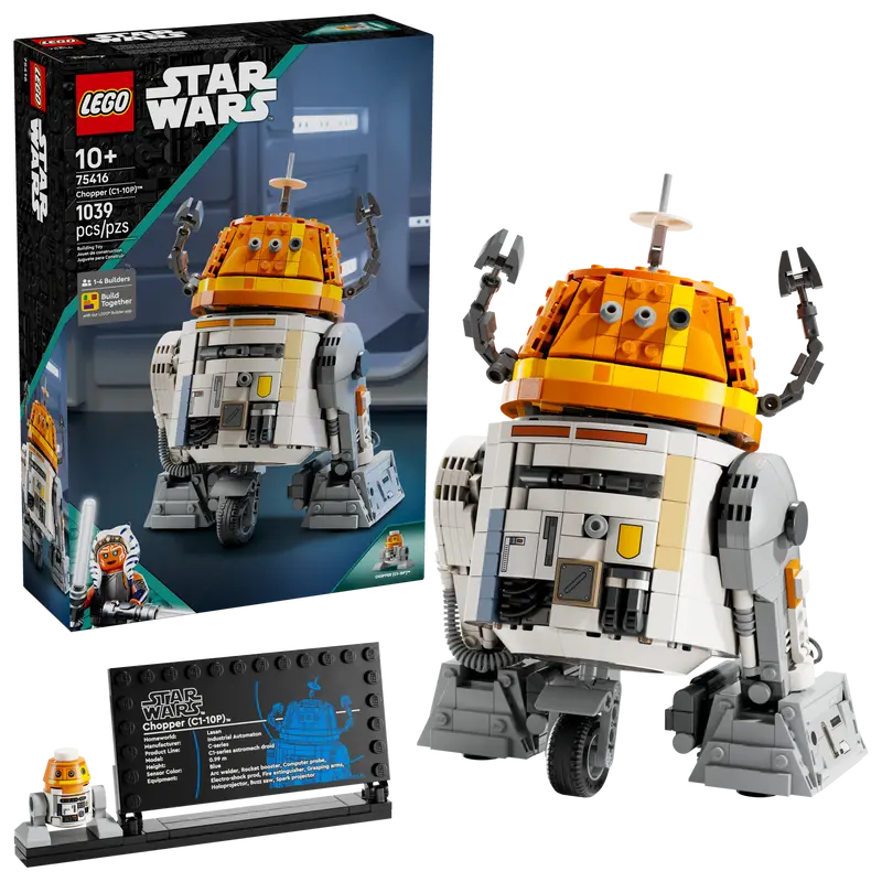 LEGO STAR WARS 75416 CHOPPER C1-10P ASTROMECH DROID - Toyworld Frankston