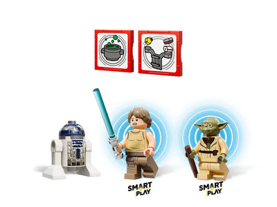 LEGO 75422 STAR WARS SMART PLAY - YODA'S HUT AND JEDI TRAINING - Toyworld Frankston