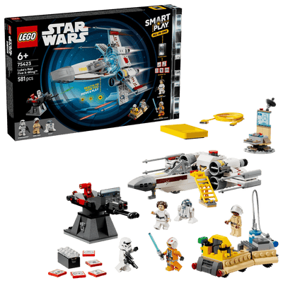 LEGO 75423 STAR WARS SMART PLAY - LUKES RED FIVE X-WING - Toyworld Frankston