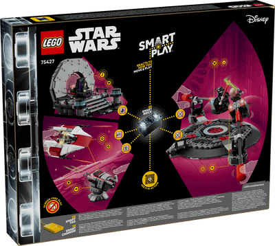 LEGO 75427 STAR WARS SMART PLAY - THRONE ROOM DUEL AND A-WING - Toyworld Frankston