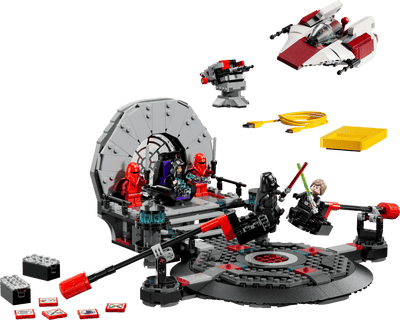 LEGO 75427 STAR WARS SMART PLAY - THRONE ROOM DUEL AND A-WING - Toyworld Frankston