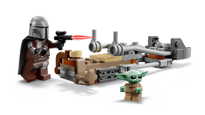 LEGO 75436 STAR WARS - THE MANDALORAIN AND GROGU SPEEDER BIKE