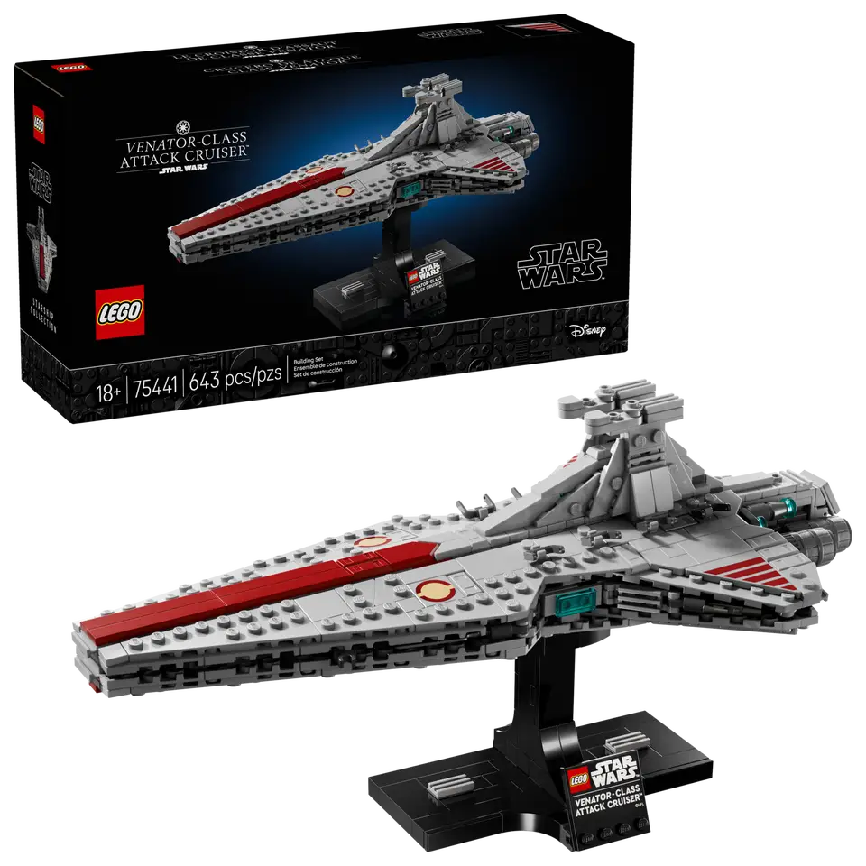 LEGO 75441 STAR WARS - VENATOR-CLASS ATTACK CRUISER - Toyworld Frankston
